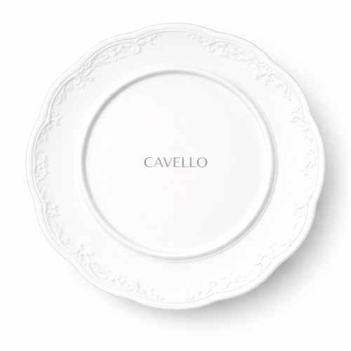 Piatto Piano CAVELLO – Linea Fiorenza.