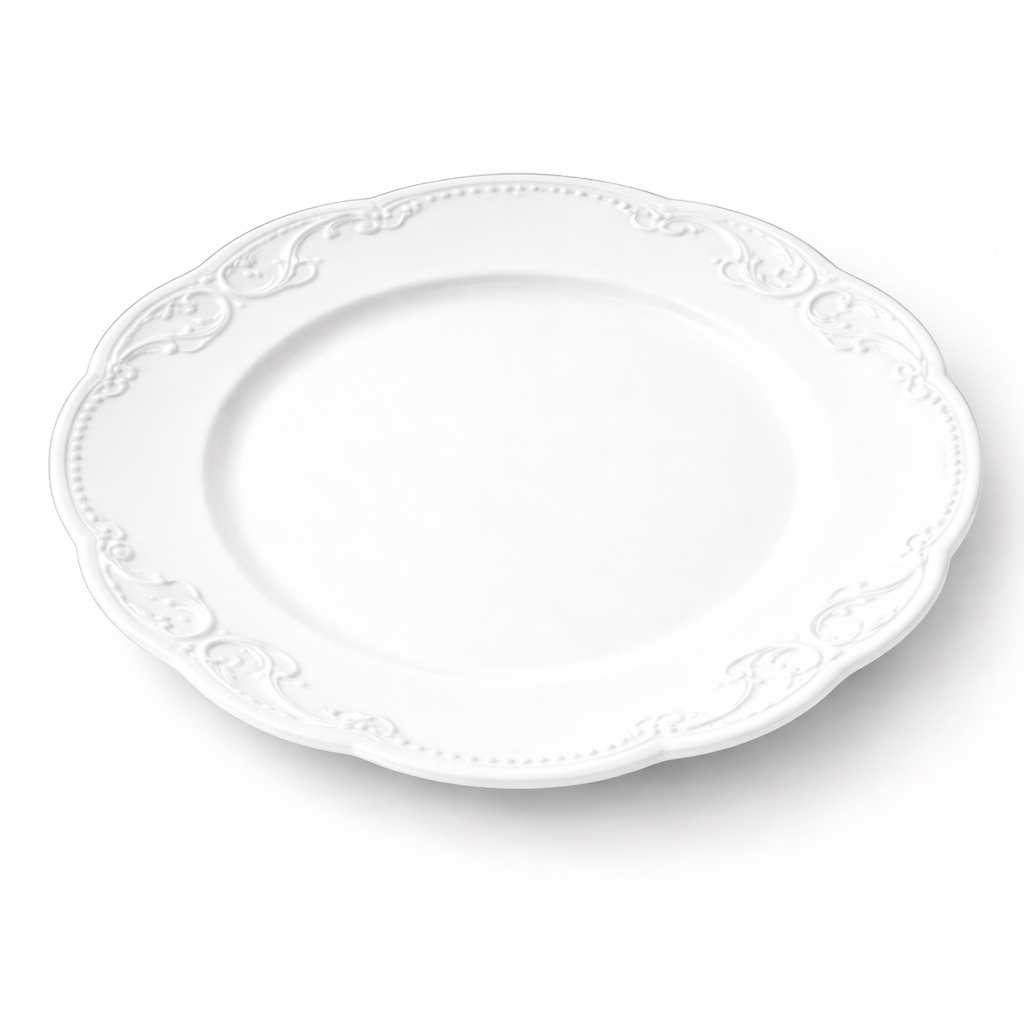 Piatto Piano CAVELLO – Linea Barocco.